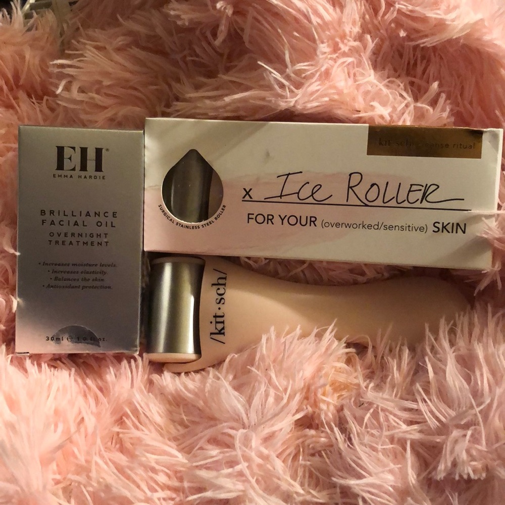 KITSCH ICE ROLLER & EMMA HARDIE BRILLIANCE OIL